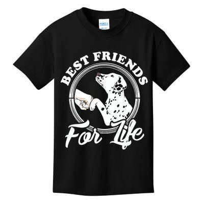 Funny Dalmatian Design Best Friends Dalmation Lovers Kids T-Shirt
