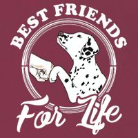 Funny Dalmatian Design Best Friends Dalmation Lovers 16oz Travel Tumbler
