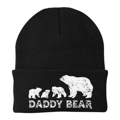 Fathers Day Daddy Bear With 3 Three Cubs Dad Father Papa Beanie