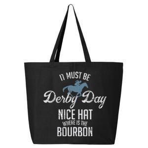 Funny Derby Day And Mint Juleps Kentucky Horse Racing 25L Jumbo Tote