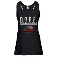 Funny Doge Department Of Government Efficiency . D.O.G.E. Ladies Essential Flowy Tank