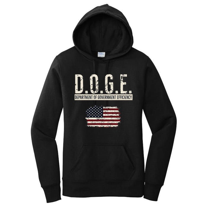 Funny Doge Department Of Government Efficiency . D.O.G.E. Women's Pullover Hoodie