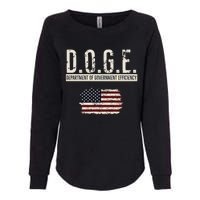 Funny Doge Department Of Government Efficiency . D.O.G.E. Womens California Wash Sweatshirt