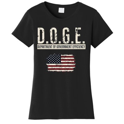 Funny Doge Department Of Government Efficiency . D.O.G.E. Women's T-Shirt