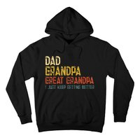 Father's day Dad Grandpa Great Grandpa Hoodie