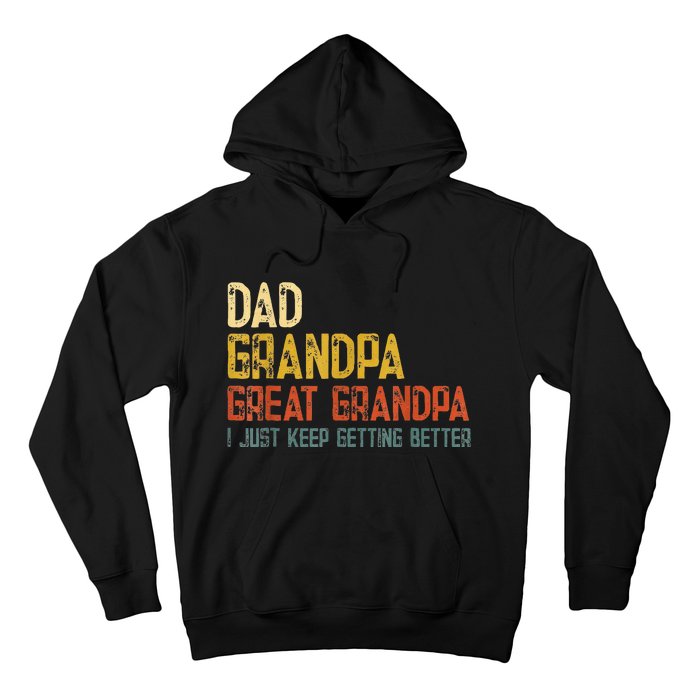 Father's day Dad Grandpa Great Grandpa Hoodie