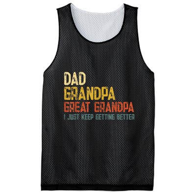 Father's day Dad Grandpa Great Grandpa Mesh Reversible Basketball Jersey Tank