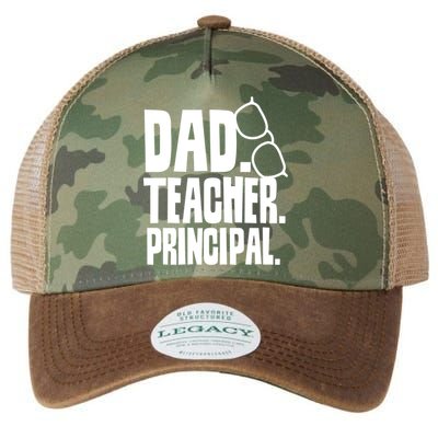 Father's Day Dad Teacher Principal Homeschool Homeschooling Gift Legacy Tie Dye Trucker Hat