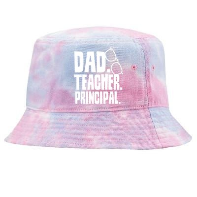 Father's Day Dad Teacher Principal Homeschool Homeschooling Gift Tie-Dyed Bucket Hat