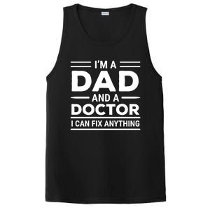 Funny Doctor Dad I Can Fix Anything Father Gift PosiCharge Competitor Tank