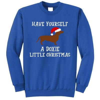 Funny Dachshund Doxie Wiener Dog Christmas Gift Sweatshirt