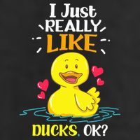 Funny Duck Ducks Rubber Gift Hat