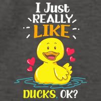 Funny Duck Ducks Rubber Gift Vector Backpack