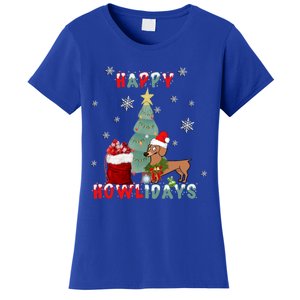 Funny Doxie Dog Lover Dachshund Christmas Gift Women's T-Shirt