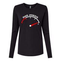 Fathers Day | Dad Jokes Fuel Car Pun Loading Father Womens Cotton Relaxed Long Sleeve T-Shirt