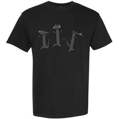 Funny Dancing Dragon Meme Trending Dancing Toothless Garment-Dyed Heavyweight T-Shirt