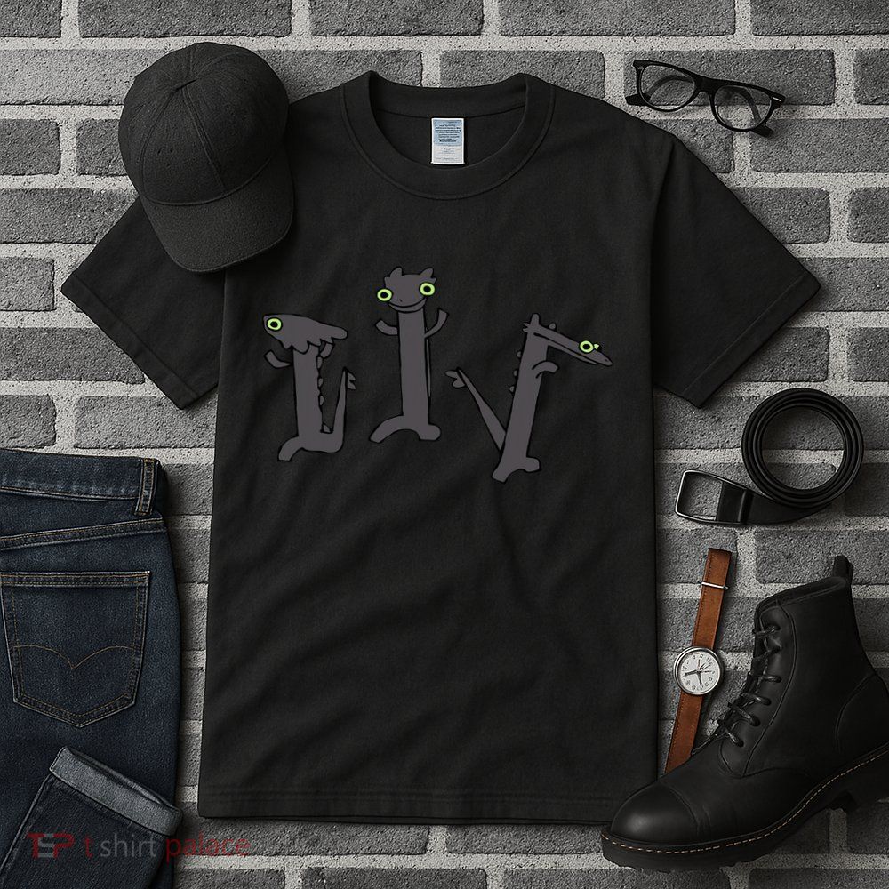 Funny Dancing Dragon Meme Trending Dancing Toothless Tall T-Shirt