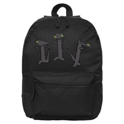 Funny Dancing Dragon Meme Trending Dancing Toothless 16 in Basic Backpack
