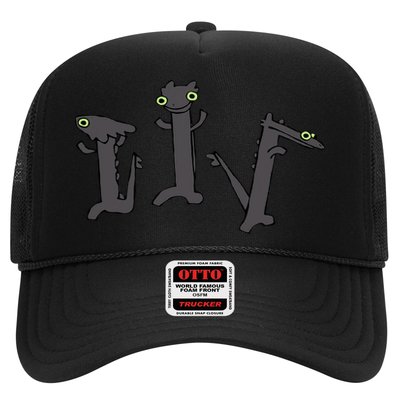 Funny Dancing Dragon Meme Trending Dancing Toothless Trucker Hat