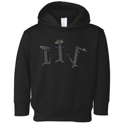 Funny Dancing Dragon Meme Trending Dancing Toothless Toddler Hoodie
