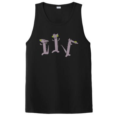 Funny Dancing Dragon Meme PosiCharge Competitor Tank