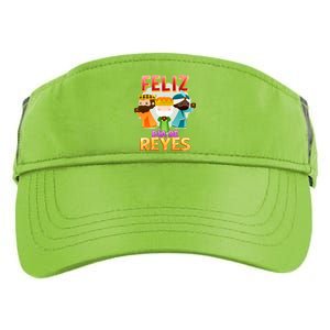 Feliz Dia De Los Reyes Day Happy Epiphany Christianity Day Gift Adult Drive Performance Visor