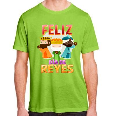 Feliz Dia De Los Reyes Day Happy Epiphany Christianity Day Gift Adult ChromaSoft Performance T-Shirt