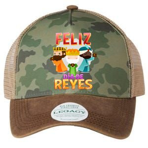 Feliz Dia De Los Reyes Day Happy Epiphany Christianity Day Gift Legacy Tie Dye Trucker Hat