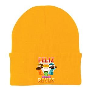 Feliz Dia De Los Reyes Day Happy Epiphany Christianity Day Gift Knit Cap Winter Beanie