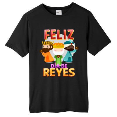 Feliz Dia De Los Reyes Day Happy Epiphany Christianity Day Gift Tall Fusion ChromaSoft Performance T-Shirt