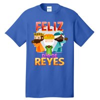 Feliz Dia De Los Reyes Day Happy Epiphany Christianity Day Gift Tall T-Shirt