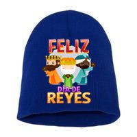 Feliz Dia De Los Reyes Day Happy Epiphany Christianity Day Gift Short Acrylic Beanie