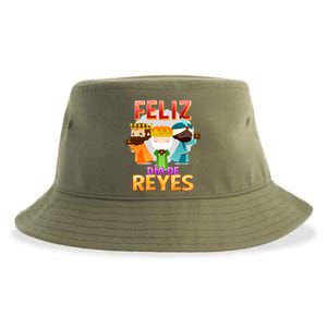 Feliz Dia De Los Reyes Day Happy Epiphany Christianity Day Gift Sustainable Bucket Hat