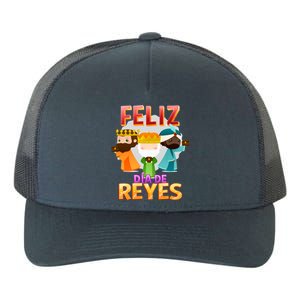 Feliz Dia De Los Reyes Day Happy Epiphany Christianity Day Gift Yupoong Adult 5-Panel Trucker Hat