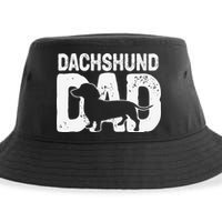Funny Dachshund Dad Dog Lover Dachshund Father Dog Owner Sustainable Bucket Hat