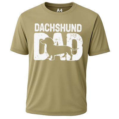 Funny Dachshund Dad Dog Lover Dachshund Father Dog Owner Performance Shirt