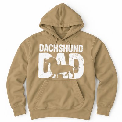 Funny Dachshund Dad Dog Lover Dachshund Father Dog Owner Hoodie