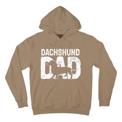 Funny Dachshund Dad Dog Lover Dachshund Father Dog Owner Hoodie