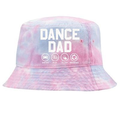 Funny Dance Dad Proud Dancer Dancing Tie-Dyed Bucket Hat