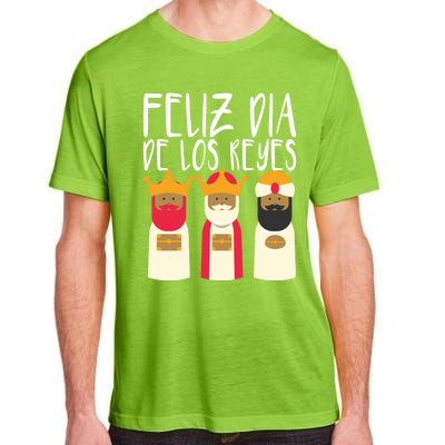 Feliz Dia De Reyes Happy Epiphany Day Three Kings Day Cute Gift Adult ChromaSoft Performance T-Shirt