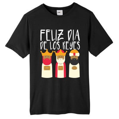 Feliz Dia De Reyes Happy Epiphany Day Three Kings Day Cute Gift Tall Fusion ChromaSoft Performance T-Shirt