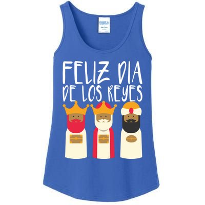 Feliz Dia De Reyes Happy Epiphany Day Three Kings Day Cute Gift Ladies Essential Tank