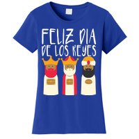 Feliz Dia De Reyes Happy Epiphany Day Three Kings Day Cute Gift Women's T-Shirt