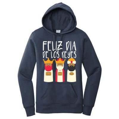 Feliz Dia De Reyes Happy Epiphany Day Three Kings Day Cute Gift Women's Pullover Hoodie