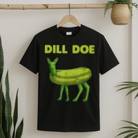 Funny Dill Doe Women Deer Green Dill Pickle Veggie Lover T-Shirt