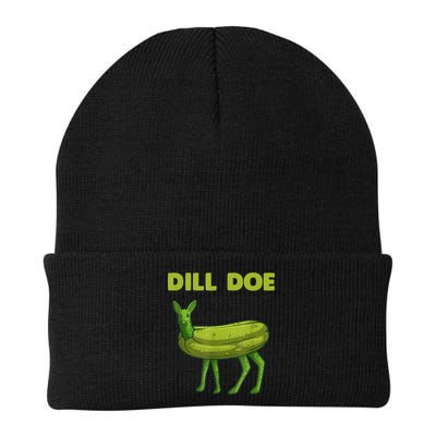 Funny Dill Doe Women Deer Green Dill Pickle Veggie Lover Beanie