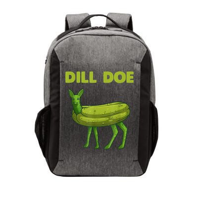 Funny Dill Doe Women Deer Green Dill Pickle Veggie Lover Vector Backpack