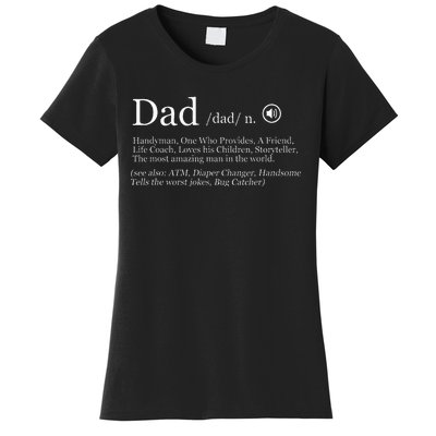 Funny Dad Definition Women's T-Shirt