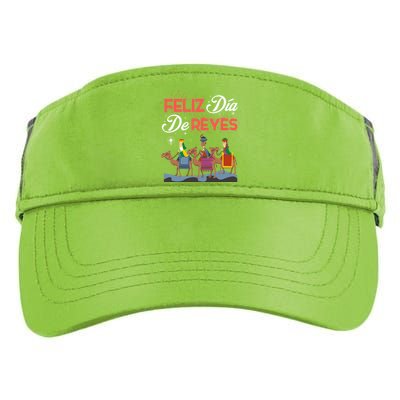 Feliz Dia De Reyes Happy Three Kings Day Epiphany Day Cute Gift Adult Drive Performance Visor