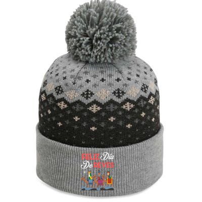 Feliz Dia De Reyes Happy Three Kings Day Epiphany Day Cute Gift The Baniff Cuffed Pom Beanie